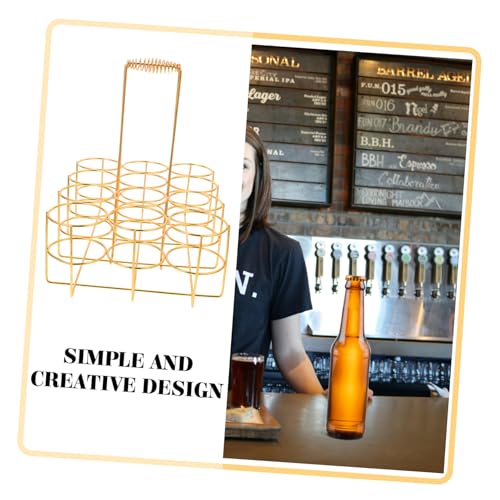 MOKKHNB Handlicher Bierflaschenhalter aus Robustem Wasserdichtem für Flaschen Praktischer Bierträgerkorb mit Langlebiger Verarbeitung für Ktv Bar und Zuhause MOKKHNB Handlicher Bierflaschenhalter aus Robustem Wasserdichtem für Flaschen Praktischer Bierträgerkorb mit Langlebiger Verarbeitung für Ktv Bar und Zuhause von MOKKHNB