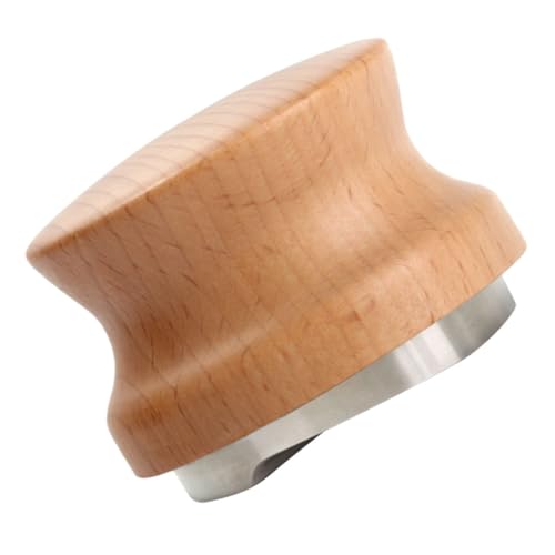 MOKKHNB Kaffeeverteiler Edelstahlbasis mit Holzgriff Handheld Espresso Verteiler für Siebträger Manuelles Nivellierwerkzeug für Gleichmäßige Extraktion Perfekten Kaffeegenuss MOKKHNB Kaffeeverteiler Edelstahlbasis mit Holzgriff Handheld Espresso Verteiler für Siebträger Manuelles Nivellierwerkzeug für Gleichmäßige Extraktion Perfekten Kaffeegenuss von MOKKHNB