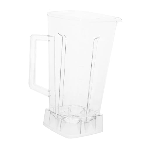 MOKKHNB Klarer Mixerbehälter aus Robustem Pc Material für Smoothies Säfte und Getränke Wiederverwendbarer Trinkspender für Zuhause und Partys Vielseitig Einsetzbar von MOKKHNB
