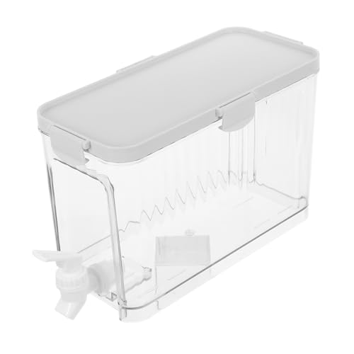 MOKKHNB Kühlschrank Wasserspender mit Wasserhahn Großer Getränkespender für Kühle Sommergetränke für Zuhause Restaurant oder Party aus Hochwertigem Material MOKKHNB Kühlschrank Wasserspender mit Wasserhahn Großer Getränkespender für Kühle Sommergetränke für Zuhause Restaurant oder Party aus Hochwertigem Material von MOKKHNB