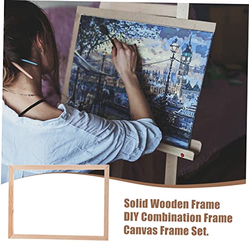MOKKHNB Leinwandrahmen DIY Ölgemälde Rahmenleisten Stabile Konstruktion Einfache Geeignet für Ölfarben und Leinwandbilder MOKKHNB Leinwandrahmen DIY Ölgemälde Rahmenleisten Stabile Konstruktion Einfache Geeignet für Ölfarben und Leinwandbilder von MOKKHNB