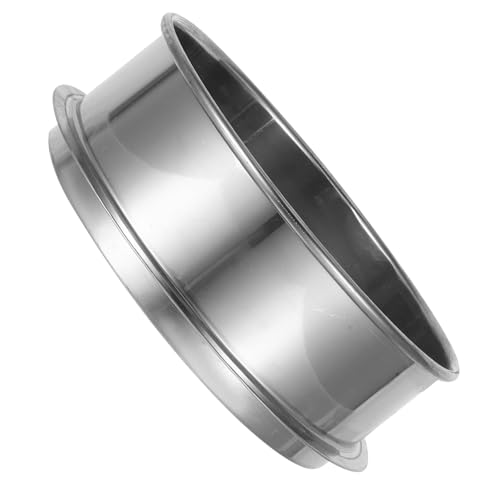 MOKKHNB Rundsieb Multifunktionales Sieb für Keramikglasuren Farbe und Schlammfilter Robustes Leicht zu Reinigendes Metallfilterwerkzeug für Effizientes Arbeiten von MOKKHNB