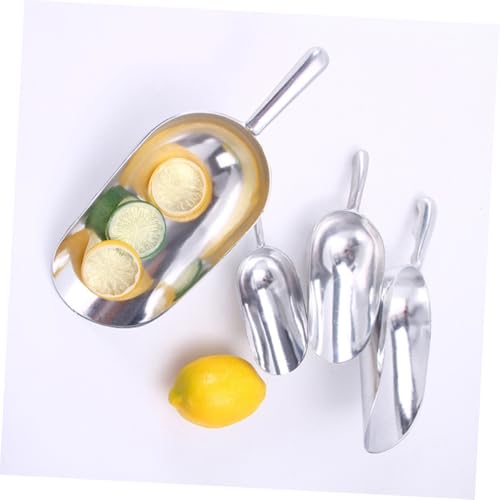 MOKKHNB Verdickte Aluminiumlegierung Eisschaufel Eiswürfel und Reisschaufel für Candy Dessert Trockenfutter Robust Verschüttungsfrei für Buffets Partys Gastronomie und Haushalt MOKKHNB Verdickte Aluminiumlegierung Eisschaufel Eiswürfel und Reisschaufel für Candy Dessert Trockenfutter Robust Verschüttungsfrei für Buffets Partys Gastronomie und Haushalt von MOKKHNB