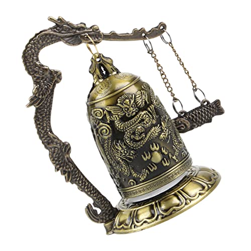 MOKKHNB Vintage Drachenglocke Ornament Bronze Dekorative Desktop Verzierung für Wohnkultur Langlebig und für Innen und Außendekoration MOKKHNB Vintage Drachenglocke Ornament Bronze Dekorative Desktop Verzierung für Wohnkultur Langlebig und für Innen und Außendekoration von MOKKHNB
