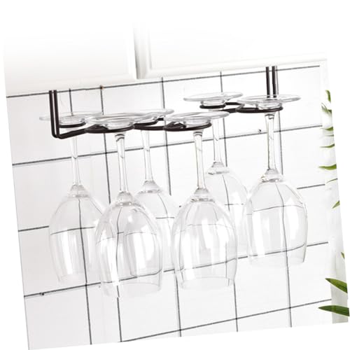 MOKKHNB Weinglashalter aus in Bronze Hängendes Weinregal für Zuhause Bar und Restaurant Stabiles Aufbewahren von Weingläsern Kreativer Goblet Halter Platzsparend und Dekorativ von MOKKHNB