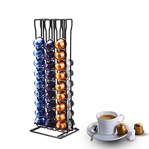 Kapselhalter für 60 Stücke Nespresso KaffeeKapseln, Kapselspender Kapselständer Kaffee Kapselhalter Kaffeeständer Kaffeekapseln Halter, Metall Pod Holder Coffee Rack Capsule Stand Kapselhalter für 60 Stücke Nespresso KaffeeKapseln, Kapselspender Kapselständer Kaffee Kapselhalter Kaffeeständer Kaffeekapseln Halter, Metall Pod Holder Coffee Rack Capsule Stand von MOLEDA