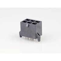 Einbau-Stiftleiste (Standard) Polzahl Gesamt 6 Rastermaß: 5.7 mm 768290006 1 St. Tray - Molex von MOLEX