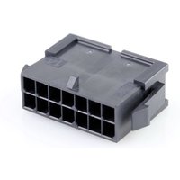 Molex Buchsengehäuse-Kabel Polzahl Gesamt 14 Rastermaß: 3 mm 430201400 1 St. Bag von MOLEX