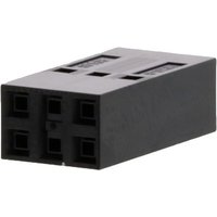 Molex - Buchsengehäuse-Kabel Polzahl Gesamt 6 Rastermaß: 2.54 mm 901430006 1 St. Bag von MOLEX