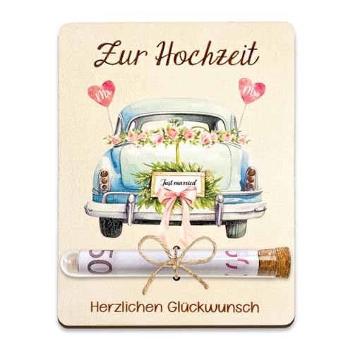 MOLIMOLI Hochzeitsgeschenk Geldgeschenk Hochzeit mit Reagenzglas - Kreative Holz Hochzeitsgeschenke für Brautpaar Geld - Hochzeitskarte Geldgeschenk - Geschenke zur Hochzeit - Geldgeschenke Hochzeit V MOLIMOLI Hochzeitsgeschenk Geldgeschenk Hochzeit mit Reagenzglas - Kreative Holz Hochzeitsgeschenke für Brautpaar Geld - Hochzeitskarte Geldgeschenk - Geschenke zur Hochzeit - Geldgeschenke Hochzeit V von MOLIMOLI