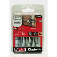 Molly - 10 Metallspreizdübel ø 5 x 75 mm mit Schraube M5 M16206-XJ von MOLLY