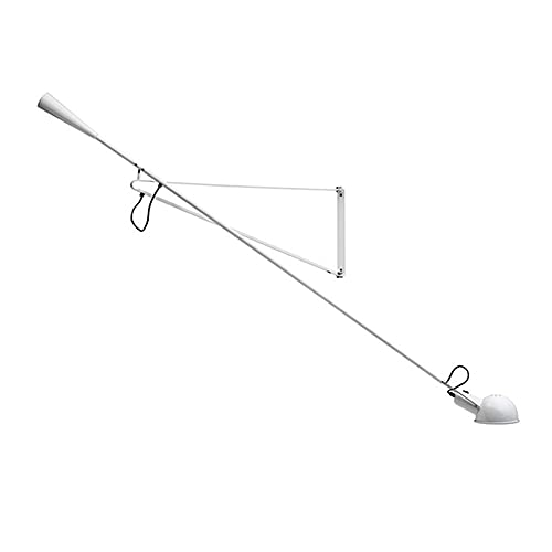 LED Industrie Wandlampe Innen, Langer Arm Wandleuchte Mit Schalter, Retro Verstellbar Schwenkbar Flexible Nachttischlampe, E27 Schlafzimmer Leseleuchte, Für Wohnzimmer Bar Schlafzimmer Büro (B,205CM) von MOLOURK