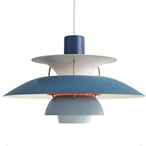 Nordic Esstischlamp Pendelleuchte, Designer Aluminium Esstisch Hängelampe, Höhenverstellbar, E27, Moderne Kreative Wohnzimmerlampe Hängelampe für Loft Cafe Bar Wohnzimmer Schlafzimmer (C,40CM) von MOLOURK