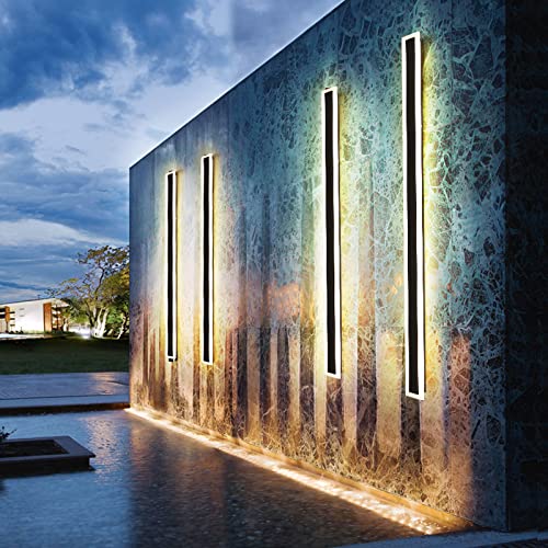 Terrassen Lange Acryl Wandleuchten Außenleuchte in Anthrazit Moderne Villa Außenwände Wandlampe IP65 Wasserdicht Warmweiss Außen Terrassen-Beleuchtung Gartenleuchte Außenbeleuchtung (6000K,150CM) Terrassen Lange Acryl Wandleuchten Außenleuchte in Anthrazit Moderne Villa Außenwände Wandlampe IP65 Wasserdicht Warmweiss Außen Terrassen-Beleuchtung Gartenleuchte Außenbeleuchtung (6000K,150CM) von MOLOURK