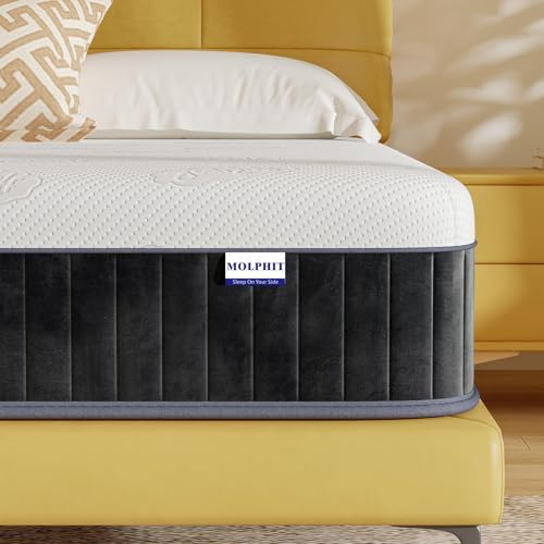 MOLPHIT Matratze 90x200cm - Die Innerspring Hybrid Memory Foam Bett in Einer Box für ultimative Unterstützung und Druckentlastung,Bett Matratze 90x200cm von MOLPHIT