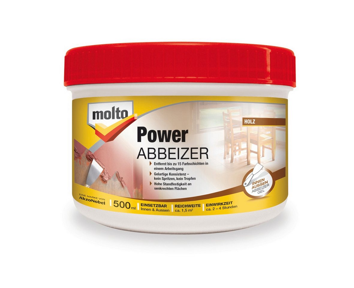 MOLTO Spachtelmasse MOLTO Abbeizer Gel 500ml von MOLTO