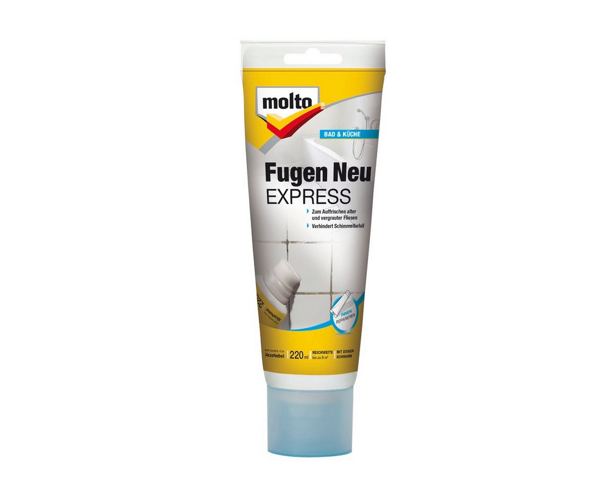 MOLTO Spachtelmasse MOLTO Fugen Neu Express Tube 220ml von MOLTO