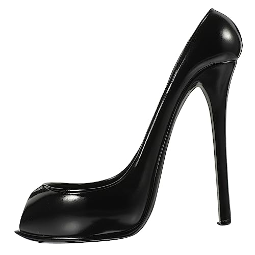 MOLUCKFU 1 Stück Kreativer Hochzehen Weinflaschenhalter aus Harz Eleganter Flaschenständer für Weinflaschen Dekoratives Wohnaccessoire Schwarz von MOLUCKFU