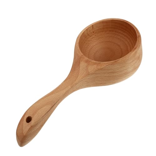 MOLUCKFU 1 Stück Multifunktionale Holz Sauna Löffel Robuste Küchen Wasserkelle aus Buchenholz für Sauna Küche und Gastronomie Geruchsneutral und Tragbar MOLUCKFU 1 Stück Multifunktionale Holz Sauna Löffel Robuste Küchen Wasserkelle aus Buchenholz für Sauna Küche und Gastronomie Geruchsneutral und Tragbar von MOLUCKFU
