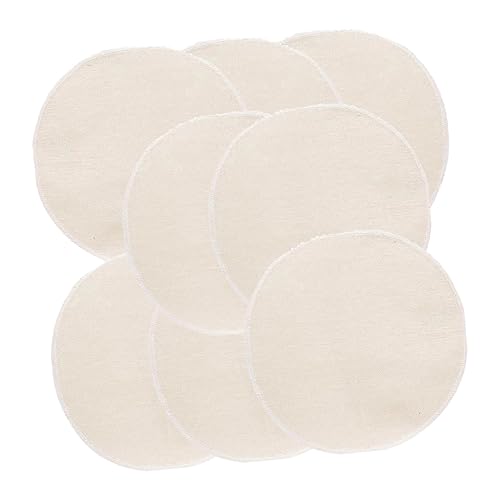 MOLUCKFU 10 Stück Teiliges Baumwoll Dämpfermatte Wiederverwendbare Antihaft Dämpferpads für Dampfnudeln Dim Sum und Brötchen für Dampfgarer und Haushalt von MOLUCKFU