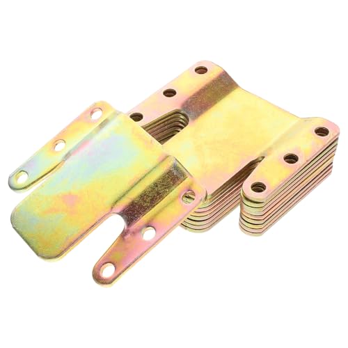 MOLUCKFU 10 Stück Teiliges Sofa Verbindungsclip Möbelverbinder für Sofas Stabile Möbelverbindung mit Verstellbaren Clips Montagesystem für Möbel Langlebige Möbelbeschläge aus Robustem von MOLUCKFU