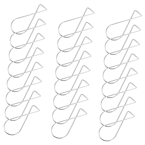 MOLUCKFU 100 Stück Metall Deckenhaken Clips Federstahl Form Deckenhaken zum Aufhängen an Abgehängten Deckenfliesen Robust Installieren für Pflanzen Büro Zuhause Klassenzimmer MOLUCKFU 100 Stück Metall Deckenhaken Clips Federstahl Form Deckenhaken zum Aufhängen an Abgehängten Deckenfliesen Robust Installieren für Pflanzen Büro Zuhause Klassenzimmer von MOLUCKFU