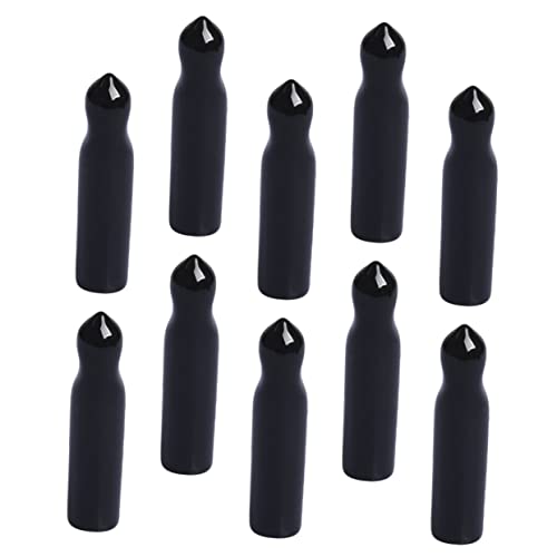 MOLUCKFU Flasche Ausgießer Kappen 10 Stücke Gummi Schnaps Flasche Fit Dispenser Auslauf Hause Ätherisches von MOLUCKFU