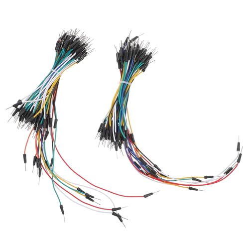 MOLUCKFU 2 Bundles Breadboard Jumper Wire Set Jumper Kabel Für Steckbrett ännlich Weiblich Kabel Für Elektronikprojekte Hochwertige Verbindungskabel Für von MOLUCKFU