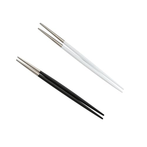 MOLUCKFU 2 Paare Edelstahl Essstäbchen Japanischer Stil Spitzes Design Langlebig Hygienisch für Zuhause Sushi Besteck Anfänger Geeignet MOLUCKFU 2 Paare Edelstahl Essstäbchen Japanischer Stil Spitzes Design Langlebig Hygienisch für Zuhause Sushi Besteck Anfänger Geeignet von MOLUCKFU