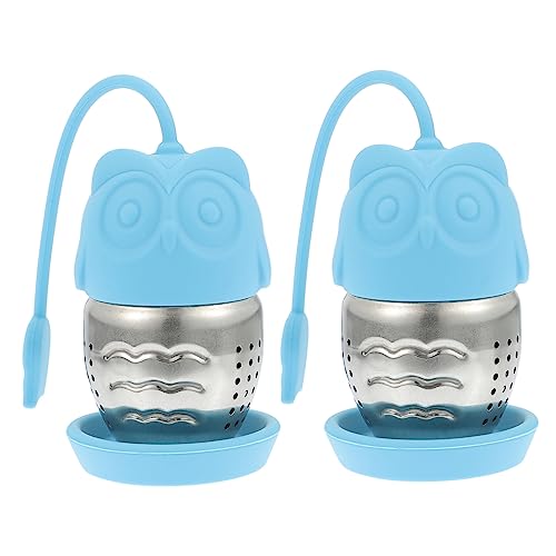 MOLUCKFU Teesieb Zum Brauen Für Tee Tee Beutel Teesieb Für Tasse Teebeutelsieb Aus Silikon Blatt-tee-ei von MOLUCKFU