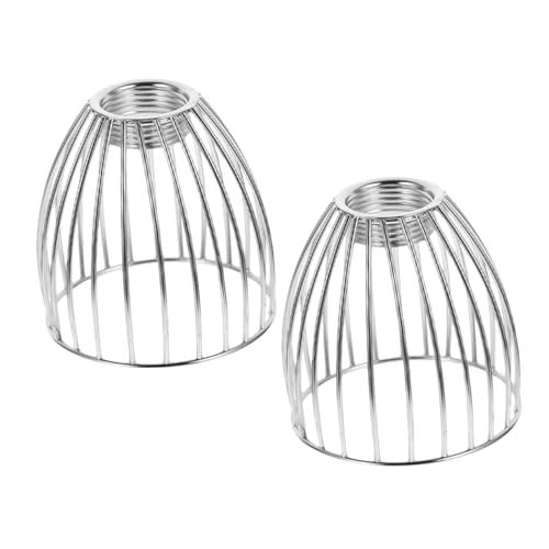 MOLUCKFU 2 Stück Käfig-lampenschirm Für Pendelleuchten – Lampenschirm Im Vogelkäfig-stil Aus Metall Mit Trommel- -kunstdesign Für Vintage-industrie-deckenleuchten in Schlafzimmer Und MOLUCKFU 2 Stück Käfig-lampenschirm Für Pendelleuchten – Lampenschirm Im Vogelkäfig-stil Aus Metall Mit Trommel- -kunstdesign Für Vintage-industrie-deckenleuchten in Schlafzimmer Und von MOLUCKFU