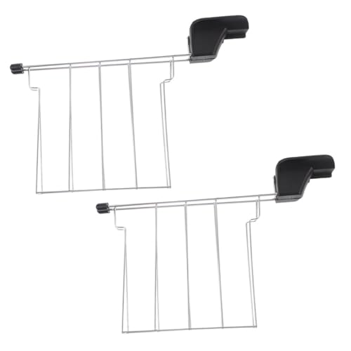 MOLUCKFU 2 Stück Toastgrill Brotständer Toasterständer Halter Brot Toastständer Toastwärmständer Brothalter Brotwärmständer Sandwichhalter Moderner Toastständer Sandwichständer von MOLUCKFU