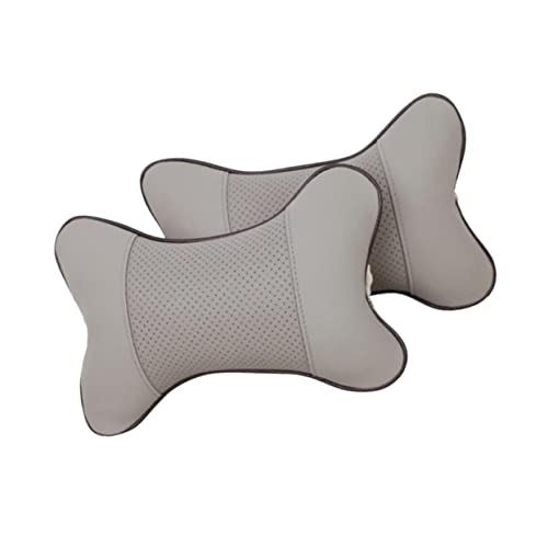 MOLUCKFU 2Stücke Nackenstützkissen für Auto Ergonomisches Nackenpolster für Besseren und Haltung Atmungsaktiv und Langlebig Nackenschutz für Sicheres Fahren von MOLUCKFU