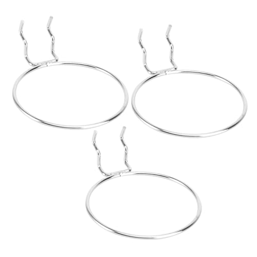 MOLUCKFU 3 Stück Edelstahl Becherhalter Rundes Metallhaken Aufbewahrungshaken Für Lochwand Tassenhalter Praktischer Organizer Für Küche Und Supermarkt MOLUCKFU 3 Stück Edelstahl Becherhalter Rundes Metallhaken Aufbewahrungshaken Für Lochwand Tassenhalter Praktischer Organizer Für Küche Und Supermarkt von MOLUCKFU