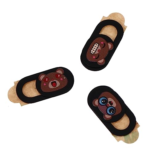 MOLUCKFU 3stücke Panda Webcam Cover Praktische Abdeckung Für Laptop Smartphone Und Tablet Schutz Vor Unbefugtem Zugriff Leicht Anzubringen Entfernen Dekoratives Design Für Geräte von MOLUCKFU