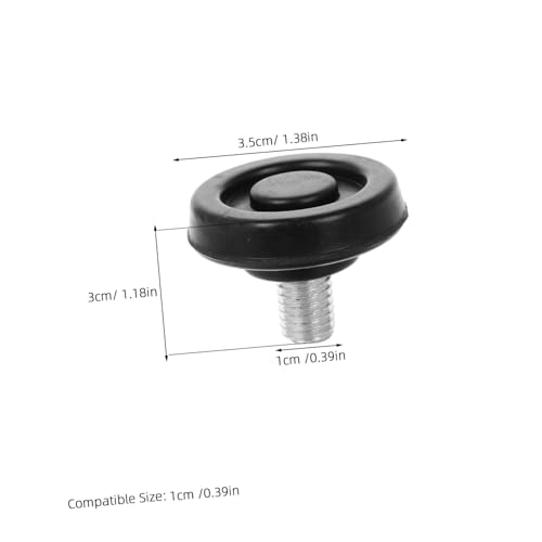 MOLUCKFU 5 Stück Teiliges Robuste Stuhl Nivellierfüße aus Langlebigem Material Rutschfestes Design Kompatibilität für Friseurstühle Einfache Montage Ergonomisch Geformt für Stabilen Halt MOLUCKFU 5 Stück Teiliges Robuste Stuhl Nivellierfüße aus Langlebigem Material Rutschfestes Design Kompatibilität für Friseurstühle Einfache Montage Ergonomisch Geformt für Stabilen Halt von MOLUCKFU