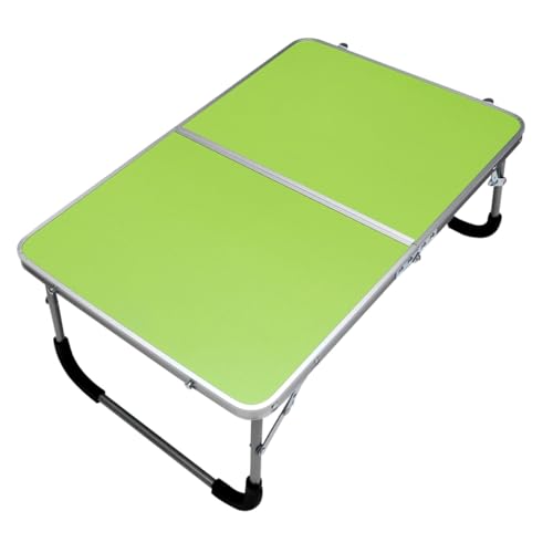MOLUCKFU Aluminium Klapptisch Leicht und Multifunktionaler Camping und BBQ Tisch aus Aluminiumlegierung Kompakt für Outdoor Picknick Reise Grün von MOLUCKFU