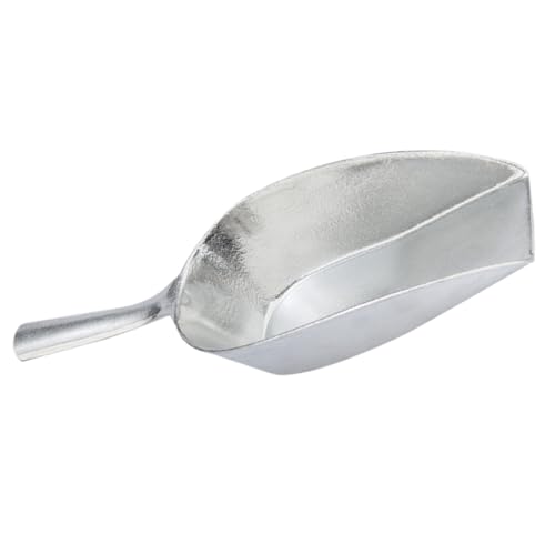 MOLUCKFU Aluminium schaufel Robust Langlebig Vielseitiger Lebensmittellöffel für Eiswürfel Mehl Nüsse Süßigkeiten Praktischer Küchenschaufel aus Poliertem Aluminiumlegierung Sicher und von MOLUCKFU