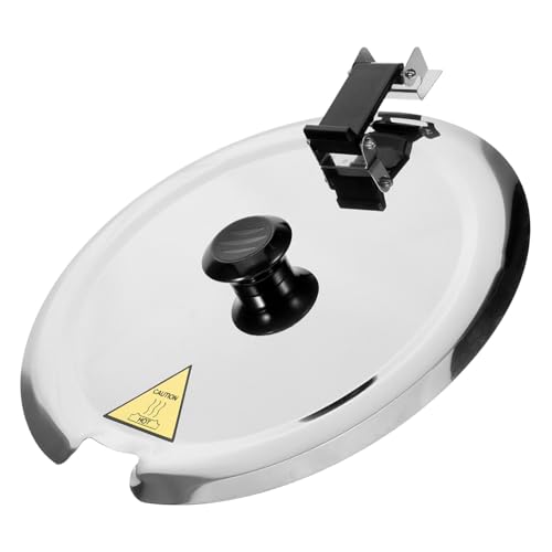 MOLUCKFU Deckel für Elektrische Suppenwärmer mit Ergonomischem Scald Griff für Suppen Saucen und Brei Leicht zu Reinigen und Langlebig MOLUCKFU Deckel für Elektrische Suppenwärmer mit Ergonomischem Scald Griff für Suppen Saucen und Brei Leicht zu Reinigen und Langlebig von MOLUCKFU
