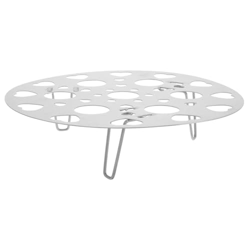 MOLUCKFU Edelstahl Dämpfeinsatz Dampfgarer Einsatz Robust Für Eier Gemüse Kochtöpfe Multifunktional Hitzebeständig Leicht Zu Reinigen Küchenzubehör von MOLUCKFU