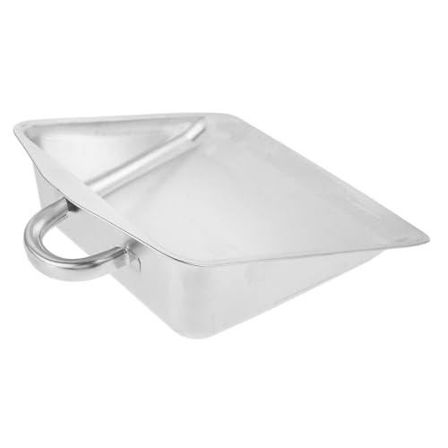 MOLUCKFU Edelstahl Kehrblech Handstaubschaufel Robust Rostfrei Multifunktional für Haushalt Büro Desktop Reinigung MOLUCKFU Edelstahl Kehrblech Handstaubschaufel Robust Rostfrei Multifunktional für Haushalt Büro Desktop Reinigung von MOLUCKFU