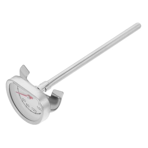 MOLUCKFU Edelstahl Thermometer für Frittieröl mit Stabilem Standfuß Präzise Sofortablesung Hitzebeständig für Küche und Backen Geeignet für Bbq Braten und Öltemperaturmessung MOLUCKFU Edelstahl Thermometer für Frittieröl mit Stabilem Standfuß Präzise Sofortablesung Hitzebeständig für Küche und Backen Geeignet für Bbq Braten und Öltemperaturmessung von MOLUCKFU
