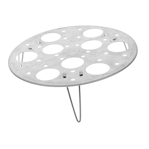 MOLUCKFU Eier Dampfgestell aus Multifunktionales Küchengerät zum Dämpfen und Kochen von Eiern Platzsparendes Design für Täglichen Gebrauch Leicht zu Reinigen von MOLUCKFU
