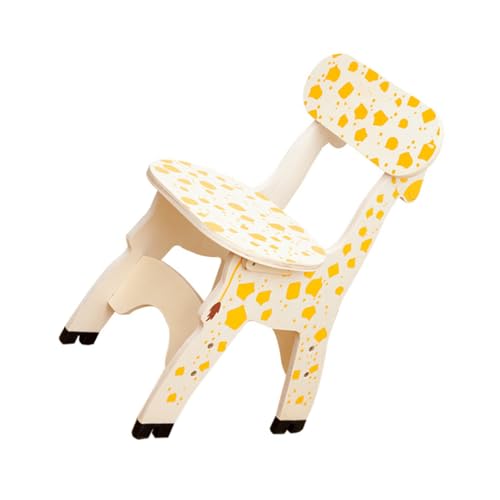 MOLUCKFU Giraffen Rückenstuhl aus Holz für Frühe Bildung und und Leicht Zusammenzubauen Passt zu Meisten Kindertischen MOLUCKFU Giraffen Rückenstuhl aus Holz für Frühe Bildung und und Leicht Zusammenzubauen Passt zu Meisten Kindertischen von MOLUCKFU