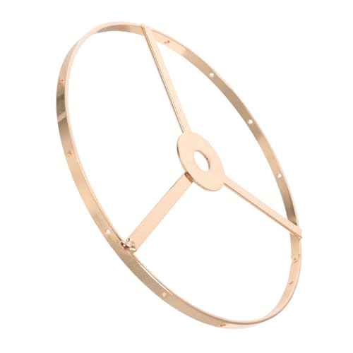 MOLUCKFU Goldener Lampenschirm Ring für Diy Pendelleuchten und Tischlampen Vielseitig Einsetzbar Kreative Gestaltung für Zuhause und Arbeitsräume Durchmesser für Verschiedene MOLUCKFU Goldener Lampenschirm Ring für Diy Pendelleuchten und Tischlampen Vielseitig Einsetzbar Kreative Gestaltung für Zuhause und Arbeitsräume Durchmesser für Verschiedene von MOLUCKFU