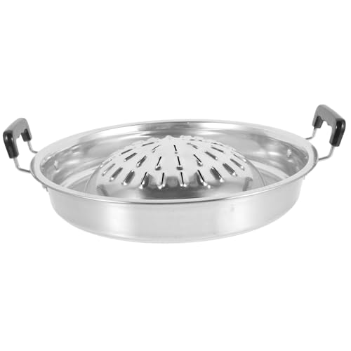 MOLUCKFU Grillpfanne aus Vielseitige Grillplatte für Bbq Picknick und Outdoor Kochen Einfach zu Reinigen und Transportieren Für Steak Gemüse Fisch und für Restaurants und Buffets MOLUCKFU Grillpfanne aus Vielseitige Grillplatte für Bbq Picknick und Outdoor Kochen Einfach zu Reinigen und Transportieren Für Steak Gemüse Fisch und für Restaurants und Buffets von MOLUCKFU