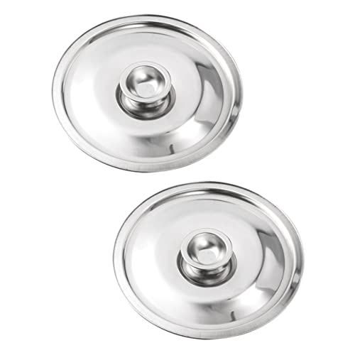 MOLUCKFU Haushaltsdeckel Edelstahl Öltopfdeckel Metall Gewürzdeckel Topfdeckel Öltopfdeckel 16 cm 2 Stück MOLUCKFU Haushaltsdeckel Edelstahl Öltopfdeckel Metall Gewürzdeckel Topfdeckel Öltopfdeckel 16 cm 2 Stück von MOLUCKFU