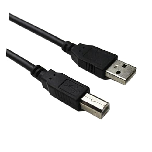 MOLUCKFU Kabel USB Drucker Scanner Stecker Schwarz Für Plug-and-Play Mit Pc Kompatibel MOLUCKFU Kabel USB Drucker Scanner Stecker Schwarz Für Plug-and-Play Mit Pc Kompatibel von MOLUCKFU