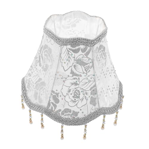 MOLUCKFU Lampenschirm Aus Stoff Mit Blumenmuster: Lampenabdeckung Im Vintage-stil Mit Blumenmuster Und Quaste, Retro-wandlampe, Kronleuchter, Hängelampe, Lampenschirm Für Schlafzimmer, MOLUCKFU Lampenschirm Aus Stoff Mit Blumenmuster: Lampenabdeckung Im Vintage-stil Mit Blumenmuster Und Quaste, Retro-wandlampe, Kronleuchter, Hängelampe, Lampenschirm Für Schlafzimmer, von MOLUCKFU