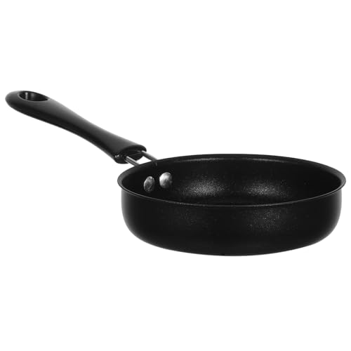 MOLUCKFU Mini Antihaft bratpfanne Portable Pfanne für Induktion und Gasherd Leichtgewichtiger Kleiner Eier Pfannkuchenmacher Einfach zu Reinigen für Reisen und Camping von MOLUCKFU
